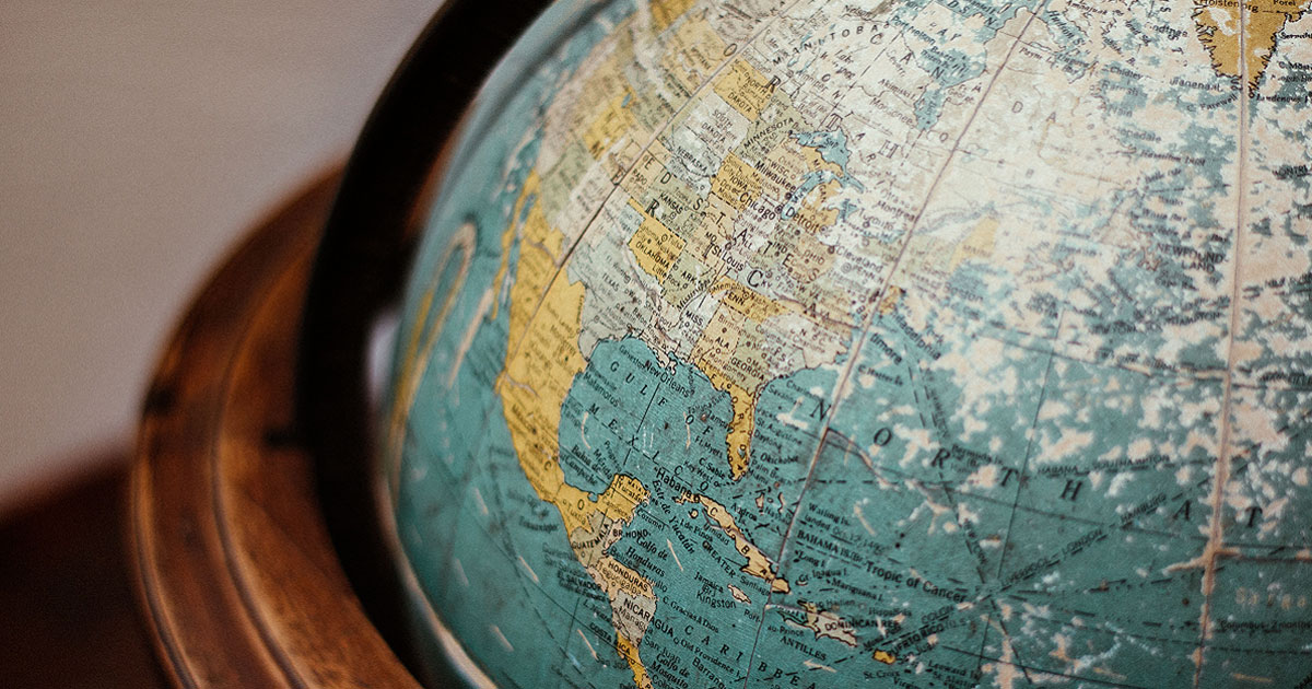 world map