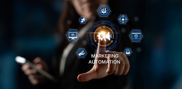 Marketing,Automation,Diagram,Showcase,Ai-driven,Campaign,Workflow,,Highlight,Marketing,Automation,