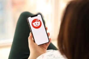 M&A Due Diligence woman surfing Reddit